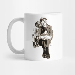 Harold Lloyd - An illustration by Paul Cemmick Mug